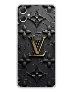 Чехол для Samsung Galaxy A06 с картинкой «Кожаная текстура LV»