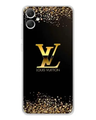 Чехол для Samsung Galaxy A06 с картинкой «LV — золотые искры»