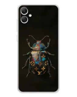 Чехол для Samsung Galaxy A06 с картинкой «LV — мраморный принт»