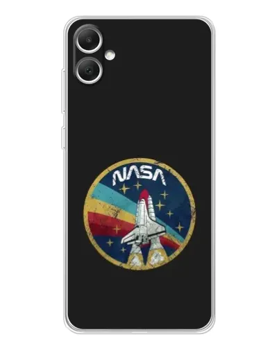 Чехол для Samsung Galaxy A06 с картинкой «NASA — эмблема миссии»