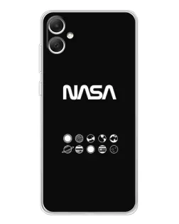 Чехол для Samsung Galaxy A06 с картинкой «NASA — технический принт»