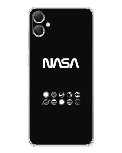 Чехол для Samsung Galaxy A06 с картинкой «NASA — технический принт»