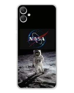Чехол для Samsung Galaxy A06 с картинкой «Астронавт на Луне»