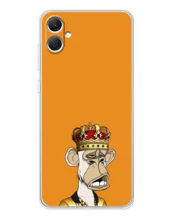 Чехол для Samsung Galaxy A06 с картинкой «Золотая обезьяна Bored Ape»