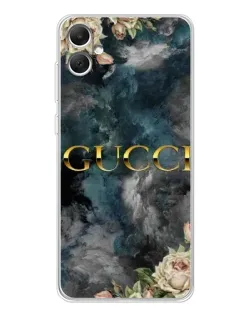 Чехол для Samsung Galaxy A06 с картинкой «Абстрактные цветы Gucci» Чехол для Samsung Galaxy A06 с картинкой «Абстрактные цветы Gucci»