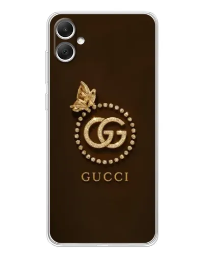 Чехол для Samsung Galaxy A06 с картинкой «Gucci — золотая бабочка»