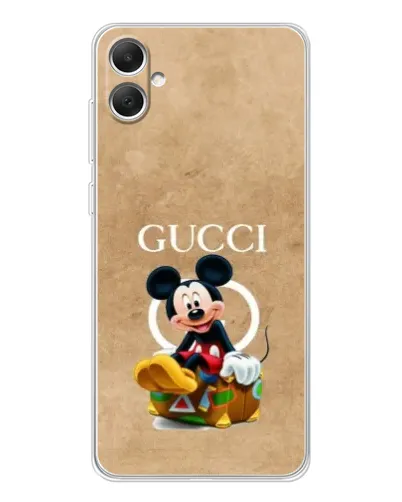 Чехол для Samsung Galaxy A06 с картинкой «Микки Маус Gucci — крафт»