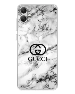 Чехол для Samsung Galaxy A06 с картинкой «Gucci — мраморный шик»