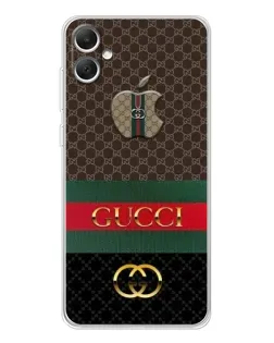 Чехол для Samsung Galaxy A06 с картинкой «Gucci — брендированный десерт»
