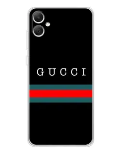 Чехол для Samsung Galaxy A06 с картинкой «Gucci — красный пояс»