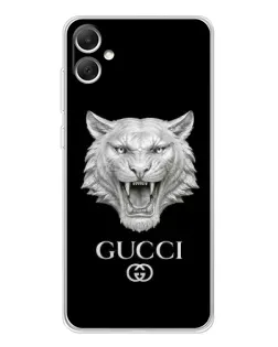Чехол для Samsung Galaxy A06 с картинкой «Gucci — серебряный лев» Чехол для Samsung Galaxy A06 с картинкой «Gucci — серебряный лев»