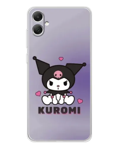 Чехол для Samsung Galaxy A06 с картинкой «Kuromi — фиолетовый арт»
