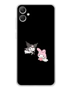 Чехол для Samsung Galaxy A06 с картинкой «My Melody и Kuromi»
