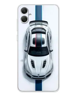 Чехол для Samsung Galaxy A06 с картинкой «Вид сверху — BMW M»