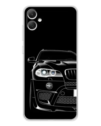 Чехол для Samsung Galaxy A06 с картинкой «Темный силуэт BMW»