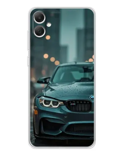Чехол для Samsung Galaxy A06 с картинкой «BMW в огнях города»