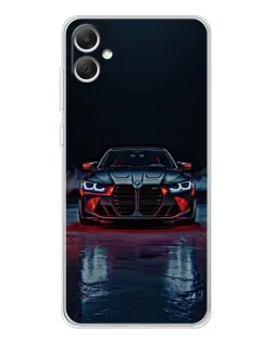 Чехол для Samsung Galaxy A06 с картинкой «BMW на мокрой дороге»