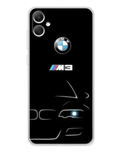 Чехол для Samsung Galaxy A06 с картинкой «Минималистичный принт BMW M3»