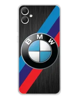 Чехол для Samsung Galaxy A06 с картинкой «BMW M-stripes стиль»