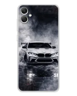 Чехол для Samsung Galaxy A06 с картинкой «BMW сквозь туман»
