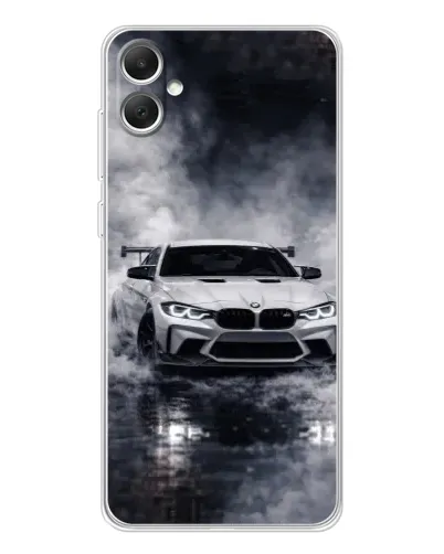 Чехол для Samsung Galaxy A06 с картинкой «BMW сквозь туман»