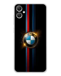 Чехол для Samsung Galaxy A06 с картинкой «BMW M-Power неон»