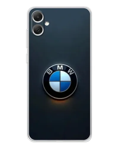 Чехол для Samsung Galaxy A06 с картинкой «Логотип BMW — минимализм»