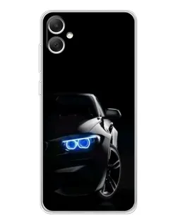 Чохол для Samsung Galaxy A06 з картинкою «BMW — нічний погляд»