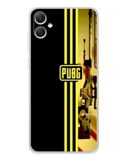 Чехол для Samsung Galaxy A06 с картинкой «PUBG — камуфляжный шлем»