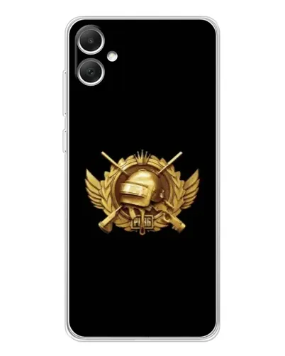 Чехол для Samsung Galaxy A06 с картинкой «PUBG — оранжевый градиент» Чехол для Samsung Galaxy A06 с картинкой «PUBG — оранжевый градиент»