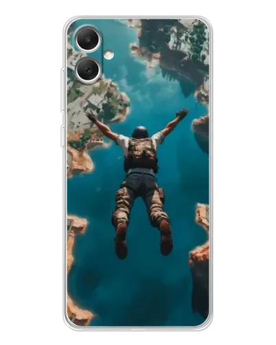 Чехол для Samsung Galaxy A06 с картинкой «PUBG — свободное падение» Чехол для Samsung Galaxy A06 с картинкой «PUBG — свободное падение»