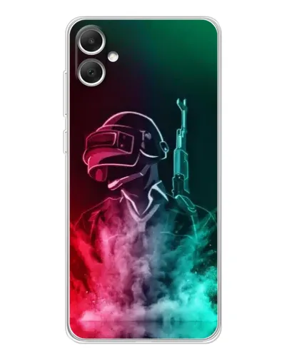 Чехол для Samsung Galaxy A06 с картинкой «PUBG — огненный воин» Чехол для Samsung Galaxy A06 с картинкой «PUBG — огненный воин»
