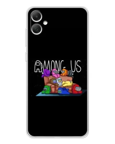 Чехол для Samsung Galaxy A06 с картинкой «Логотип Among Us» Чехол для Samsung Galaxy A06 с картинкой «Логотип Among Us»