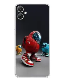 Чехол для Samsung Galaxy A06 с картинкой «Among Us — 3D стиль»