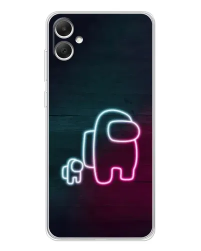 Чехол для Samsung Galaxy A06 с картинкой «Among Us неон-арт» Чехол для Samsung Galaxy A06 с картинкой «Among Us неон-арт»
