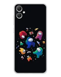 Чехол для Samsung Galaxy A06 с картинкой «Among Us космос»