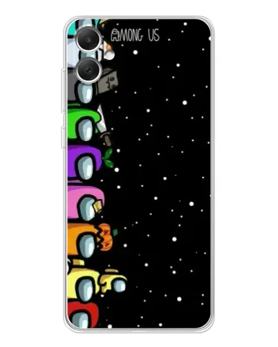 Чехол для Samsung Galaxy A06 с картинкой «Команда Among Us» Чехол для Samsung Galaxy A06 с картинкой «Команда Among Us»