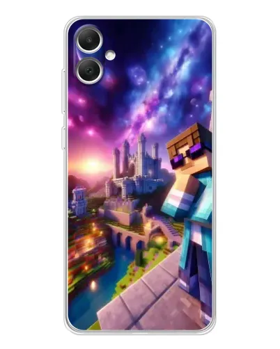 Чехол для Samsung Galaxy A06 с картинкой «Стив и космос» Чехол для Samsung Galaxy A06 с картинкой «Стив и космос»