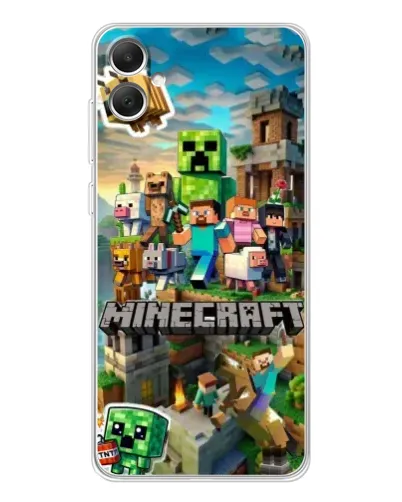 Чехол для Samsung Galaxy A06 с картинкой «Замок Minecraft» Чехол для Samsung Galaxy A06 с картинкой «Замок Minecraft»