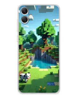 Чехол для Samsung Galaxy A06 с картинкой «Minecraft летний день»