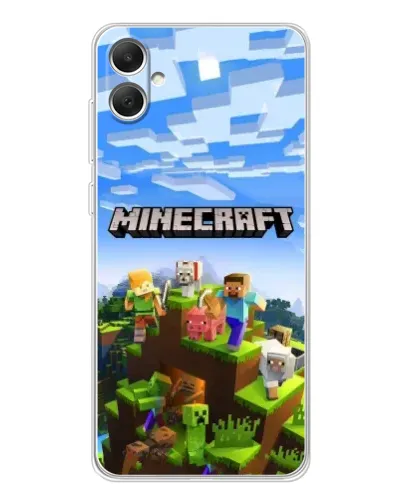Чехол для Samsung Galaxy A06 с картинкой «Minecraft классический мир» Чехол для Samsung Galaxy A06 с картинкой «Minecraft классический мир»