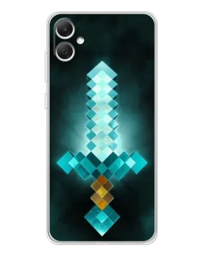 Чехол для Samsung Galaxy A06 с картинкой «Алмазный меч неон» Чехол для Samsung Galaxy A06 с картинкой «Алмазный меч неон»