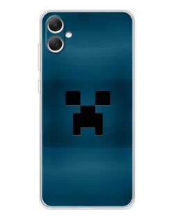 Чехол для Samsung Galaxy A06 с картинкой «Крипер текстура»