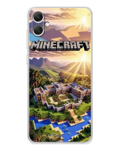 Чехол для Samsung Galaxy A06 с картинкой «Minecraft панорама» Чехол для Samsung Galaxy A06 с картинкой «Minecraft панорама»