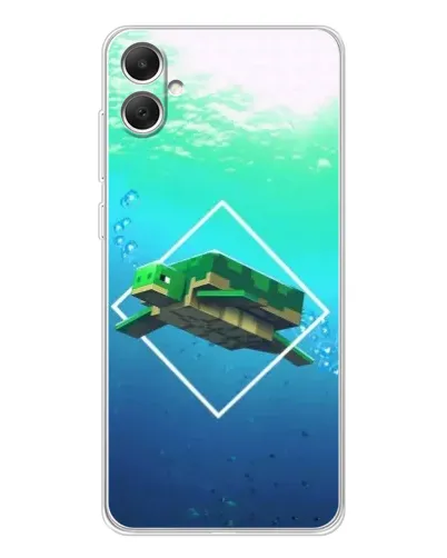 Чехол для Samsung Galaxy A06 с картинкой «Черепаха Minecraft» Чехол для Samsung Galaxy A06 с картинкой «Черепаха Minecraft»