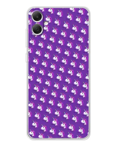 Чехол для Samsung Galaxy A06 с картинкой «Единороги на фиолетовом» Чехол для Samsung Galaxy A06 с картинкой «Единороги на фиолетовом»