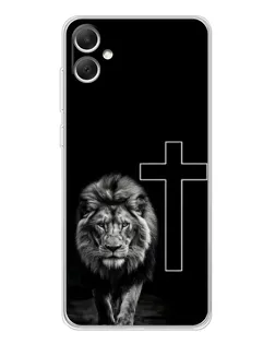 Чохол для Samsung Galaxy A06 з картинкою «Лев та Хрест»