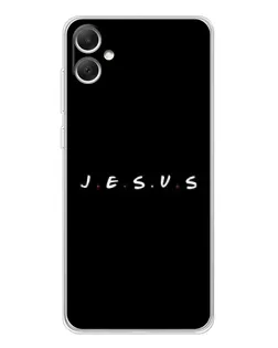 Чохол для Samsung Galaxy A06 з картинкою «Крапки віри J.E.S.U.S.»
