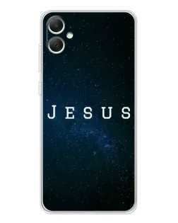 Чохол для Samsung Galaxy A06 з картинкою «Зоряне небо Jesus»