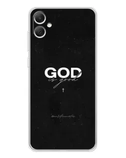 Чохол для Samsung Galaxy A06 з картинкою «GOD — Бог над усім»